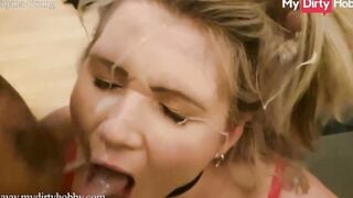 (Tatjana-Young's) Compilation Of Sucking Off Thick Dicks Getting Showered With Long Loads Of Cum - My Crazy Hobby