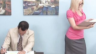 When the secretary suddenly dominates the boss