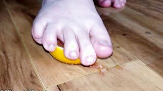 Small Powerful TOES Squashing Delicious Fruit