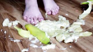 Small Powerful TOES Squashing Delicious Fruit