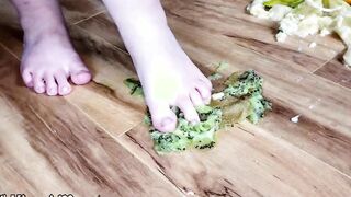 Small Powerful TOES Squashing Delicious Fruit