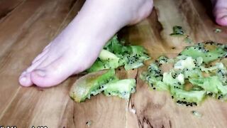 Small Powerful TOES Squashing Delicious Fruit