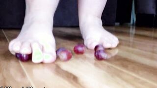 Small Powerful TOES Squashing Delicious Fruit