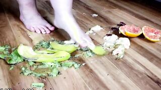 Small Powerful TOES Squashing Delicious Fruit