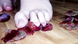 Small Powerful TOES Squashing Delicious Fruit
