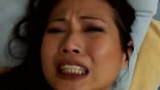Beauty Bae oriental gets a stunning booty banged! and a cum shot into the mouth