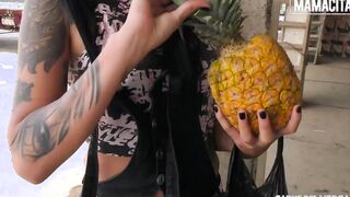 CARNEDELMERCADO - (Melina Zapata, Mister Marco) - Huge Butt Hispanic Gothic Cunt With Mouth Nailed Her Into Her Inked Vagina Full Clip