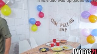 Her Fiance Blows My Dick While I Talk To Him - MOFOS21