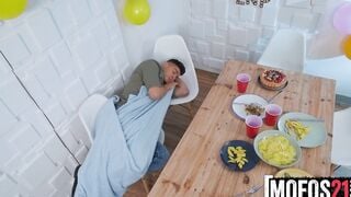 Her Fiance Blows My Dick While I Talk To Him - MOFOS21