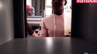 HORNYHOSTEL - (Zaawaadi, Mr. Long Fat Cock) - Black cougar Gets Her Booty Plowed By White Dick