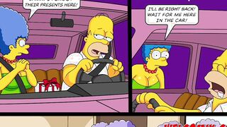 A wild birthday party - The Simptoons