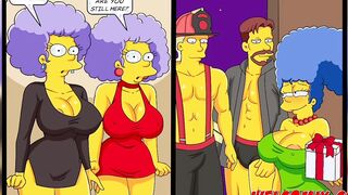 A wild birthday party - The Simptoons