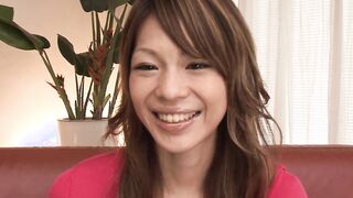 Japanese Instagram Star went to her first Porn Casting eastern Boned