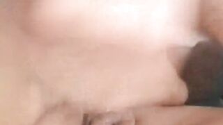 Perky boobed whore rides strong penis till facial load