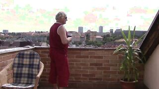 He finding old man younger woman fucking
