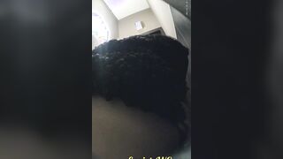 MOV 100. Continuation of the adventures of girls into the cafe restroom