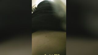 MOV 100. Continuation of the adventures of girls into the cafe restroom