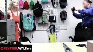 Shoplyfter Mylf - Huge Hooters Milf Thief Comply With Lp Officer Demands To Got Out Of