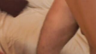 Young stud gets his nuts licked while he fucks a blonde Bae