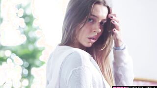TEENFIDELITY European Spinner Popiense Stretches Out On Huge Penis