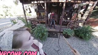 VR Conk Wild West Hardcore Sex With Slim Waitress Alicia Williams