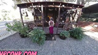 VR Conk Wild West Hardcore Sex With Slim Waitress Alicia Williams