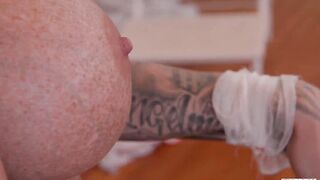 Inked Nurses Calisi Ink & Harmony Reigns Go Wild Into Clinic BONDAGE Clip