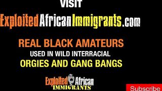 Adorable Black Teens Ride Germans Dick