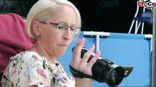 German wifey ask Hubby to make a amateur porn