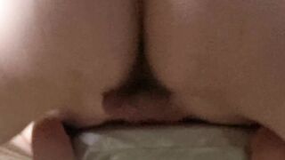 Cumshot for pregnant twat