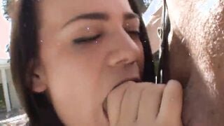 Tristan Berrimore blows and fucks an mature dick