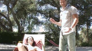 Tristan Berrimore blows and fucks an mature dick