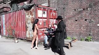 Naked inside outdoor - how it is actually recorded.