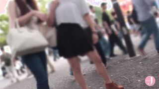 Beauty Japanese companion girls moan uncontrollably while getting their pink cunt fingers