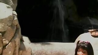 Freaky african bimbo with long cans gets plowed outside