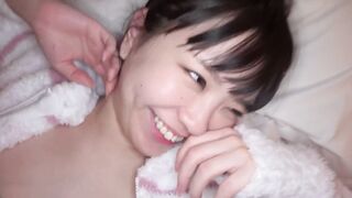 Pretty adorable Japanese 18 yo blown rough dick. Her adorable tiny hooters nipples licking and pounded inside bed. oriental amateur private porn. https://onl.la/iPnpFmm