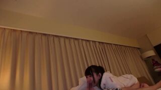 Pretty adorable Japanese 18 yo blown rough dick. Her adorable tiny hooters nipples licking and pounded inside bed. oriental amateur private porn. https://onl.la/iPnpFmm