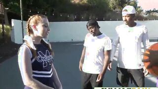 Gingerhead Ebony Dick Whore Sucks Off 2 Basketball Teams (Arietta Adams)