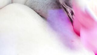 nailed sex toy twat so rough clous up