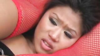 Women getting double penetration plowed into raunchy foursome