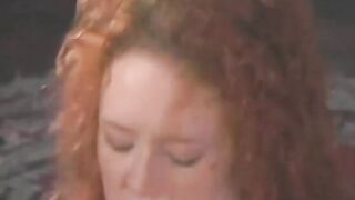Vulgar red haired with a tight butt is pounded hardcore