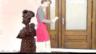 Slim Dakota Burns is so embarrassed to performance her parents her grades. Her favorite step-uncle, Cock Swardson steps inside to help her into a very dirty way.
