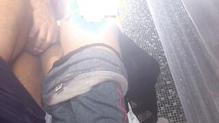DEEP BUTT SWALLOWS DICK INSIDE THE TOILET AND FILLS UP WITH BAE MILK