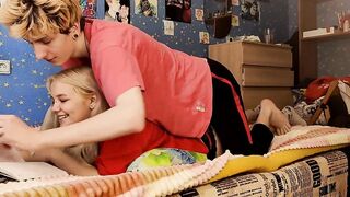 She lost her anal virginity for helping with homework