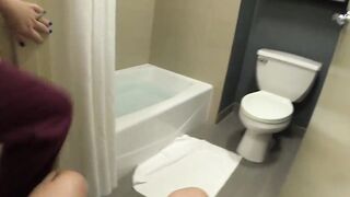 Nurse Step Cougar Bathes & Comforts Wheelchair Tied Son