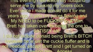 Brett fucks me Twice to Multiple Orgasms while Hubby Videos... Agness