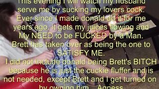 Brett fucks me Twice to Multiple Orgasms while Hubby Videos... Agness