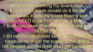 Brett fucks me Twice to Multiple Orgasms while Hubby Videos... Agness