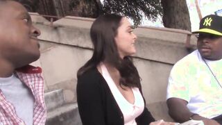 Liza Del Sierra Interracial Anal Three-Way