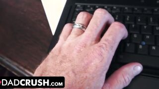 Dad Crush - Long Booty 18 Year Old Let Stepdad Spank Her Bubble Ass Then Suck His Penis